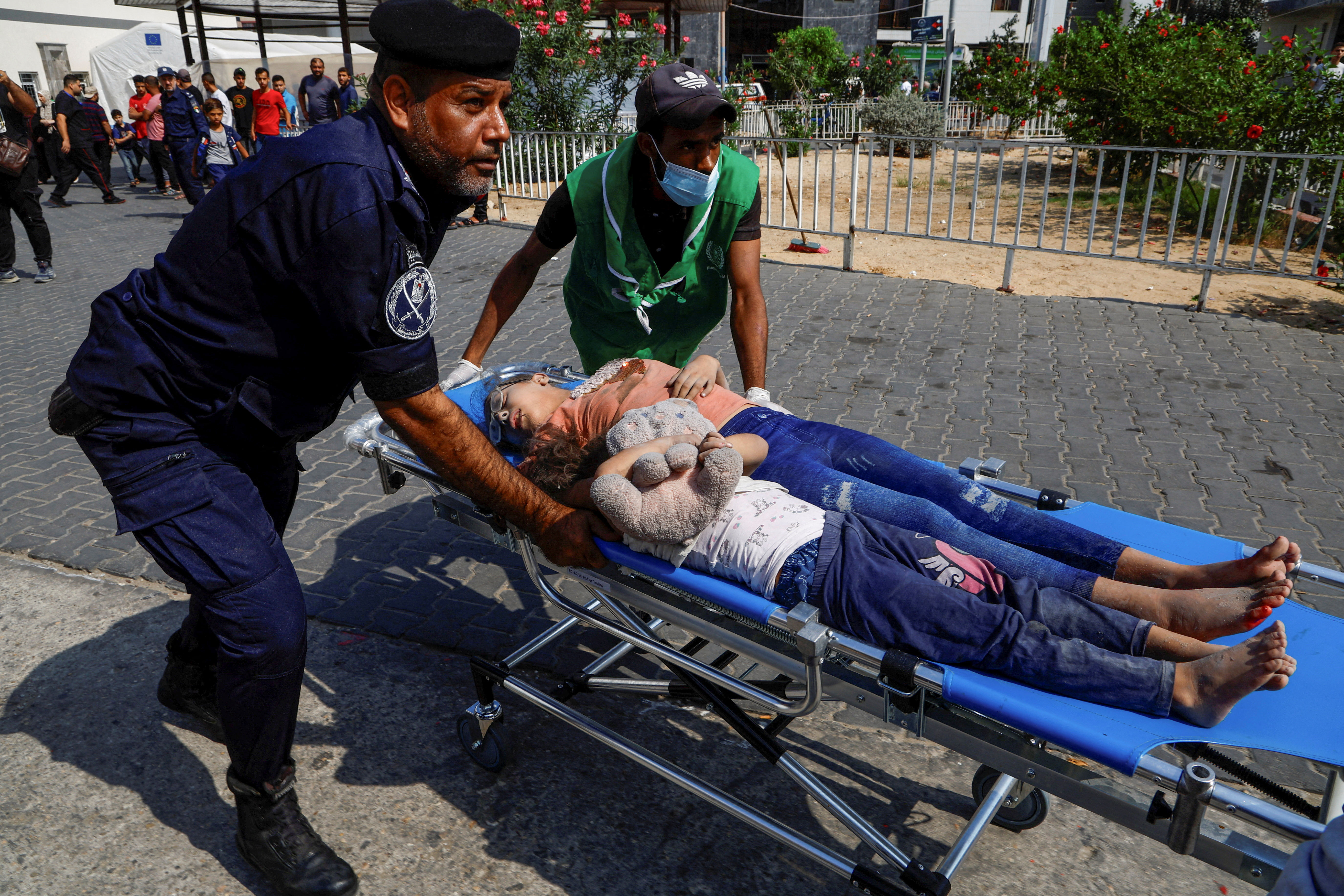 First batch of wounded children from Gaza arrives in Italy for treatment