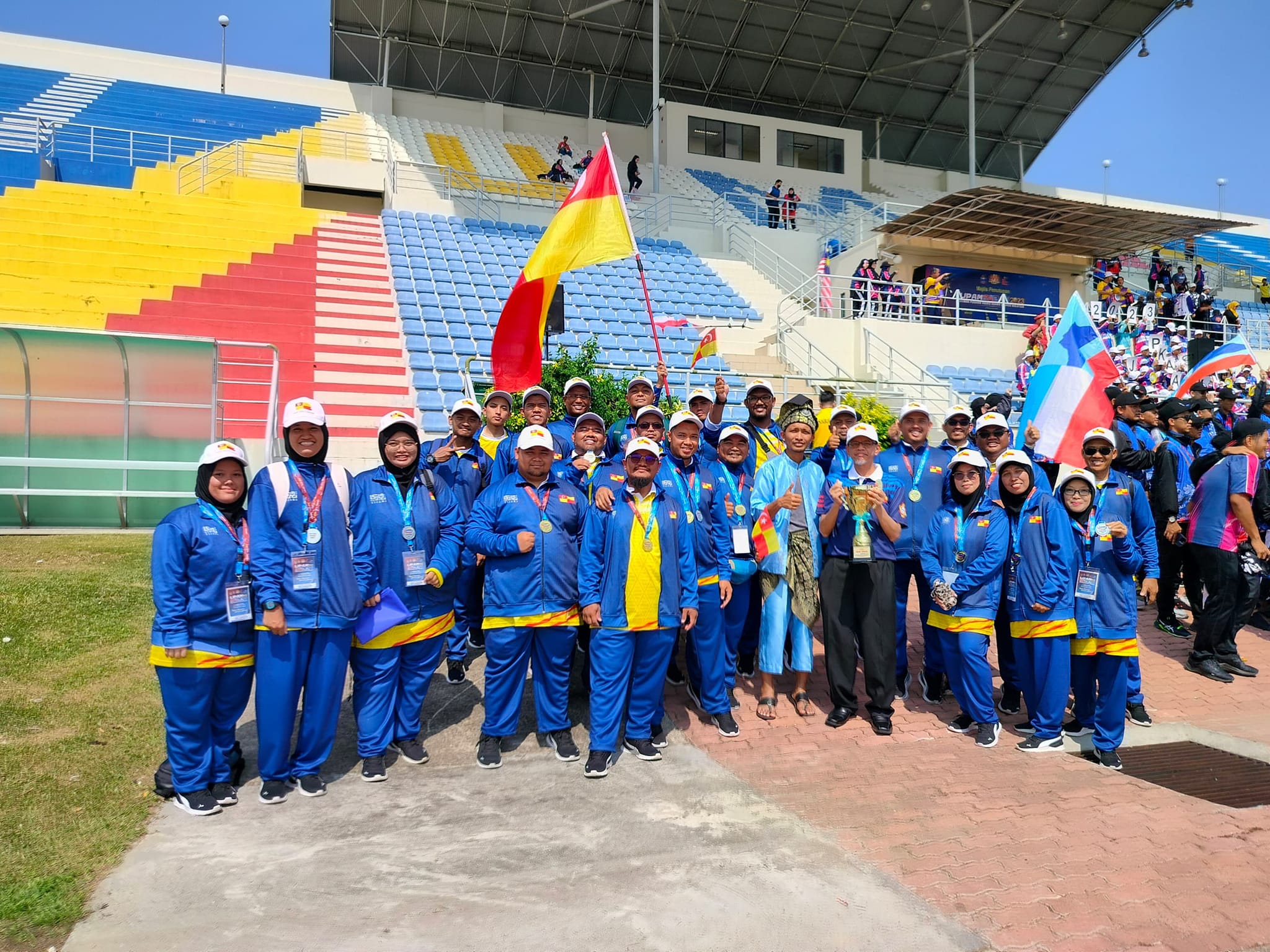 Kontinjen Selangor naib juara kejohanan sukan agensi agama seluruh negara