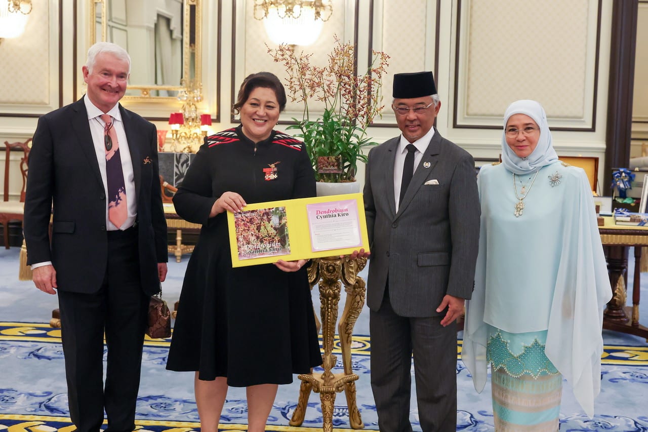 New Zealand Governor-General accorded state welcome at Istana Negara