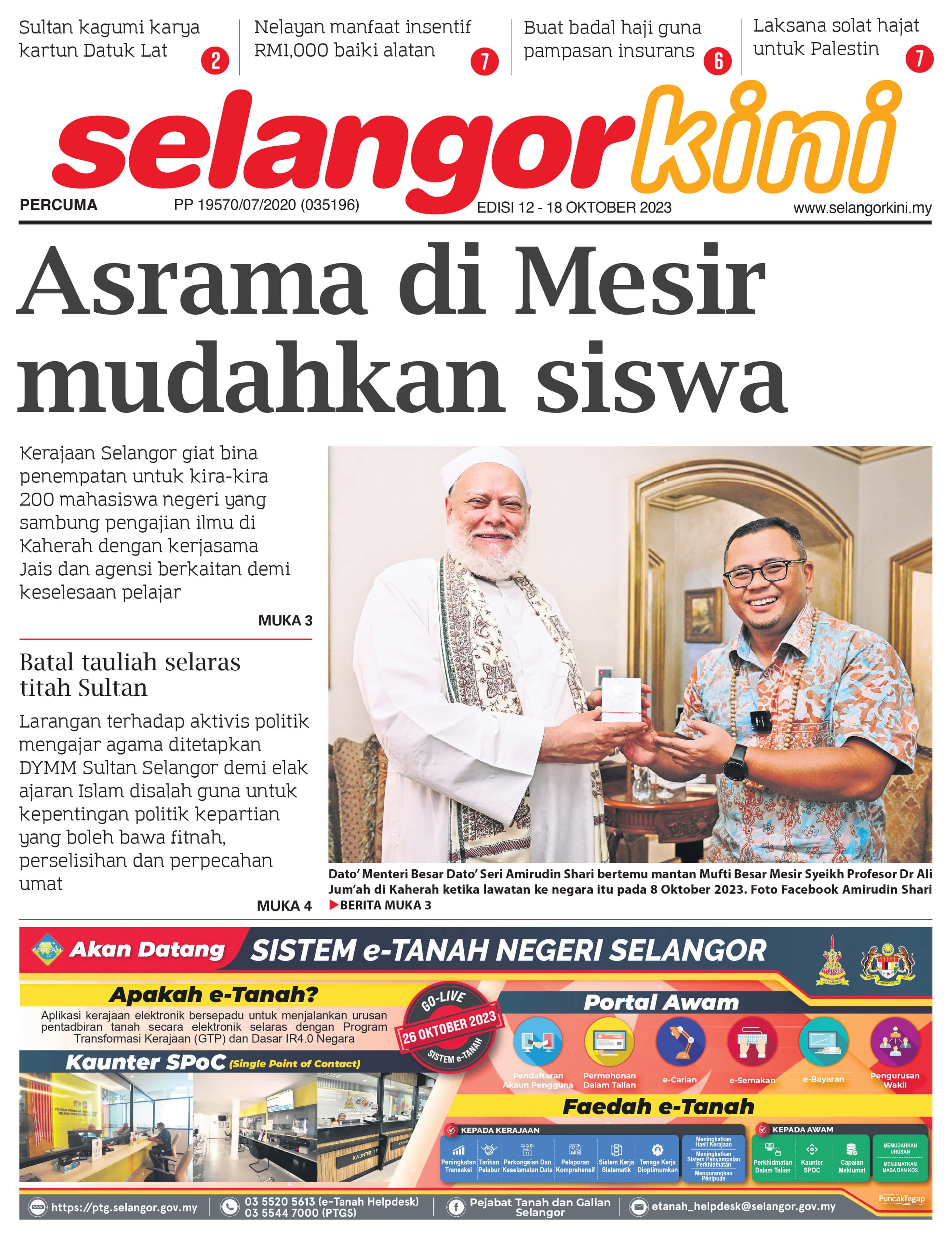 Selangorkini 12 - 18 Oktober 2023