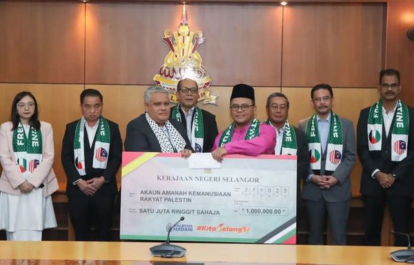 捐100万予巴勒斯坦人道主义基金 雪政府冀缓解当地人民苦难