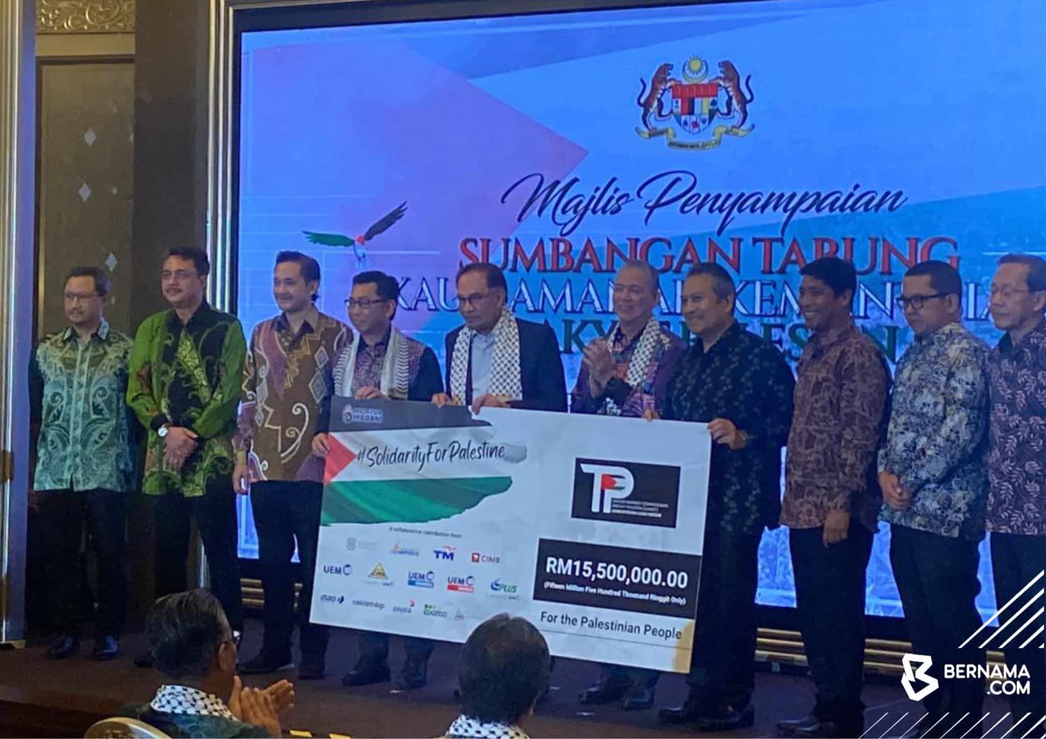 Tabung amanah rakyat Palestin RM81 juta, bukti solidariti rakyat Malaysia