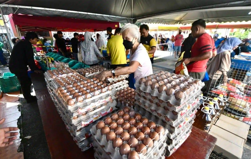 配合中区昌明巡展开卖    慈悯市集每日促销2000肉鸡