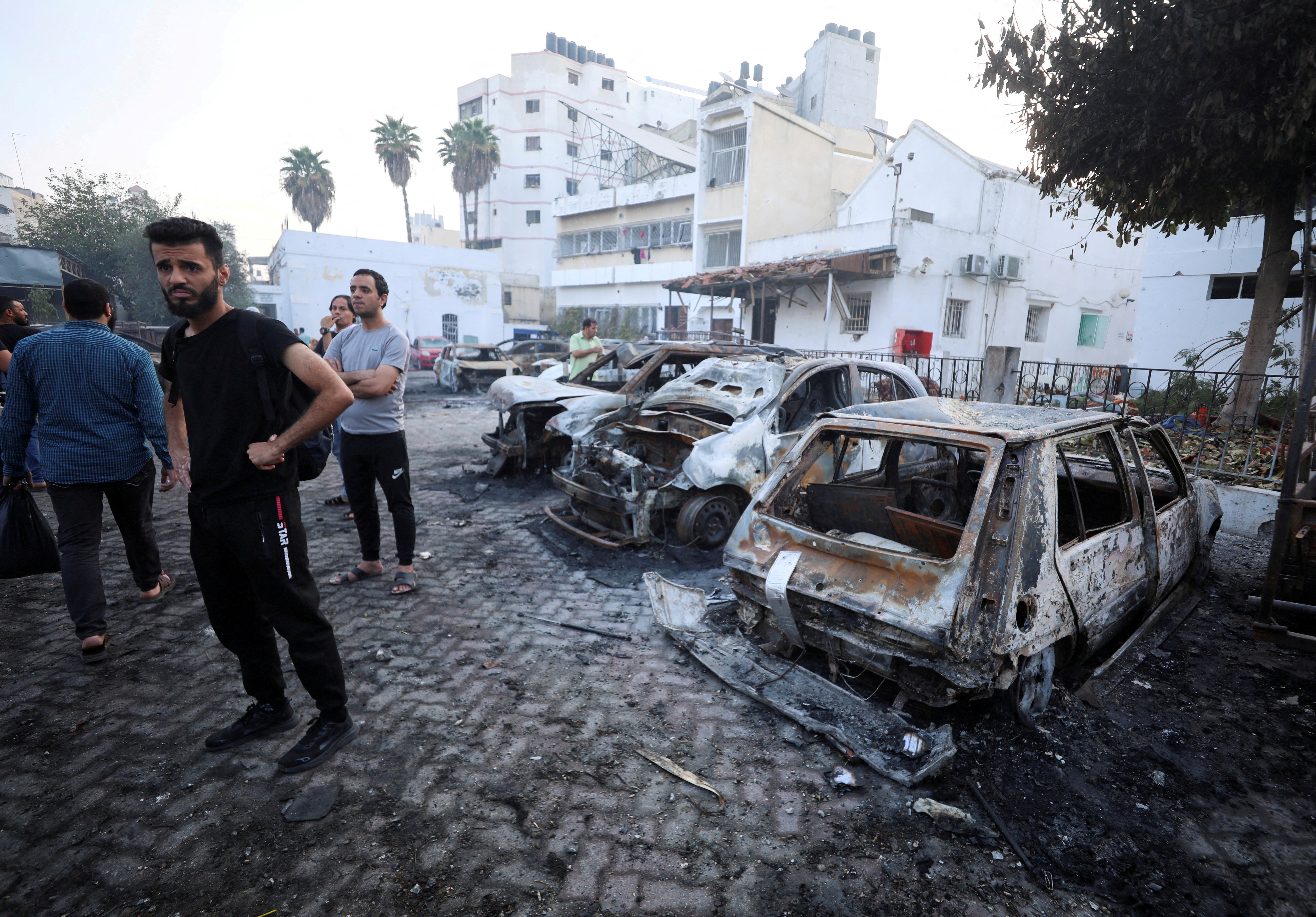 ‘World can’t stand silent while Gaza hospitals get bombarded’