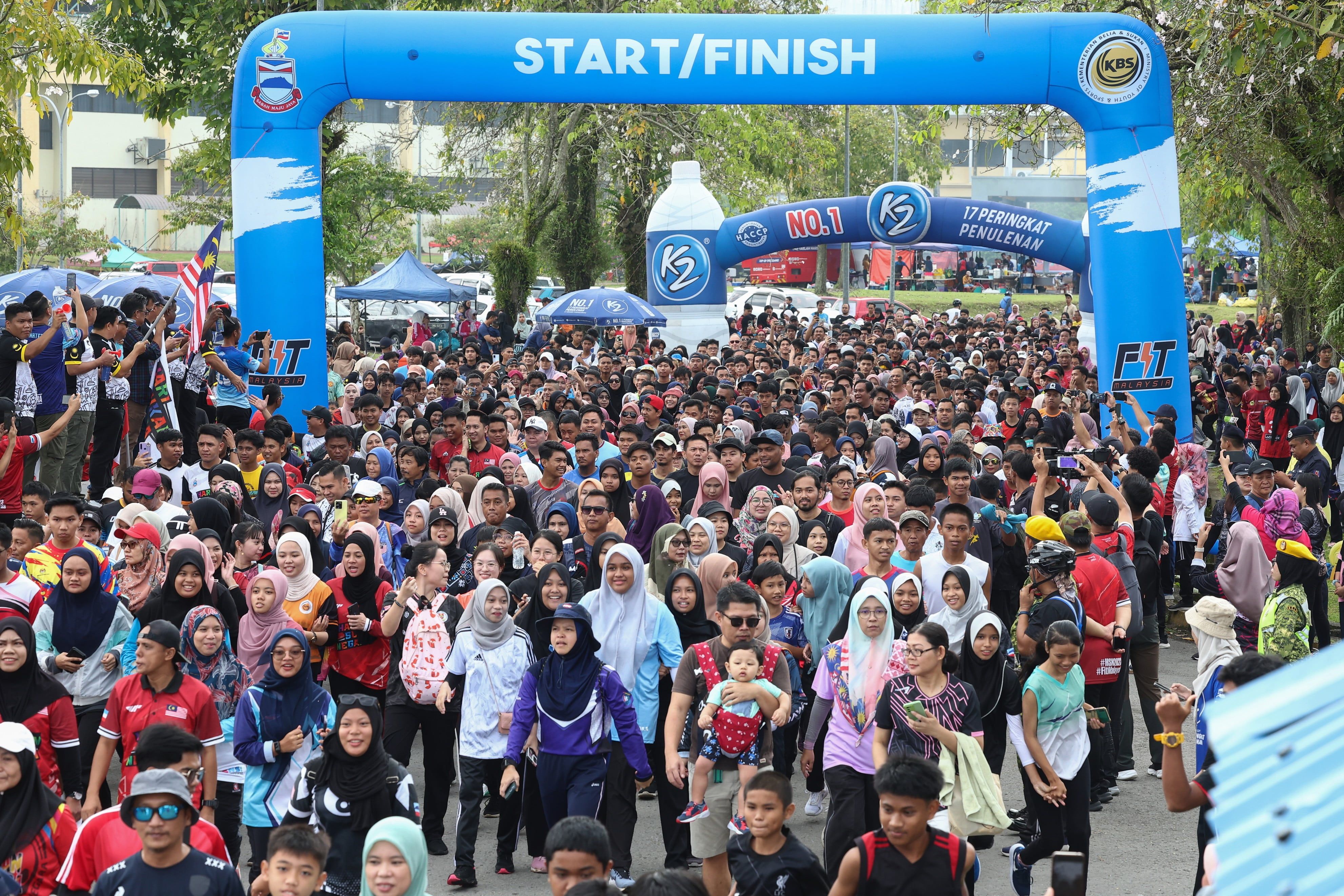 Sambutan Hari Sukan Negara 2023 meriah, ribuan sertai aktiviti sukan, riadah