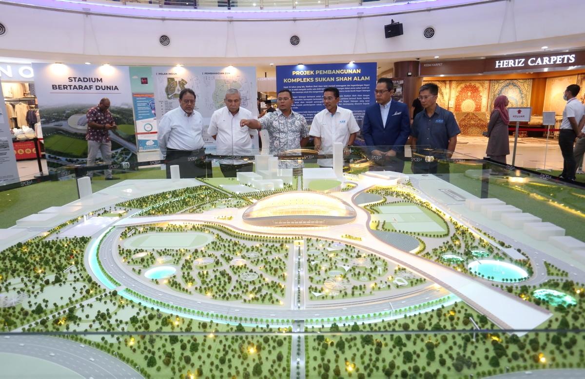 Stadium Shah Alam dibina tahun ini, sedia kemudahan sukan paling moden
