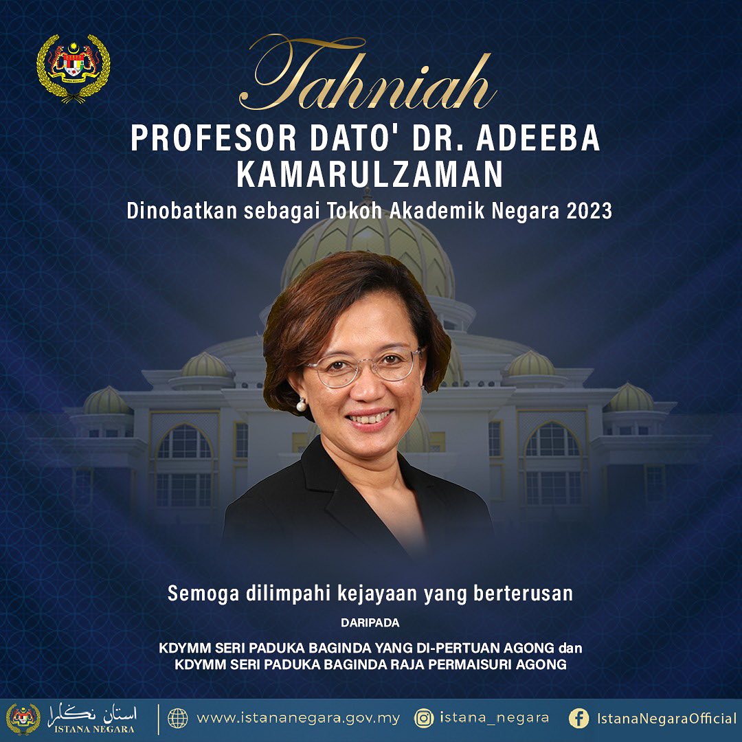 King congratulates Dr Adeeba, Helen Selvanathan on achievements