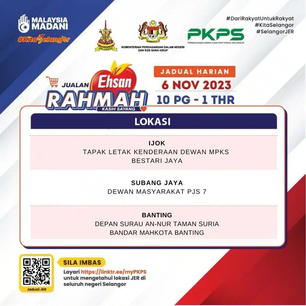 இன்று மேலும் மூன்று இடங்களில் மலிவு விற்பனை