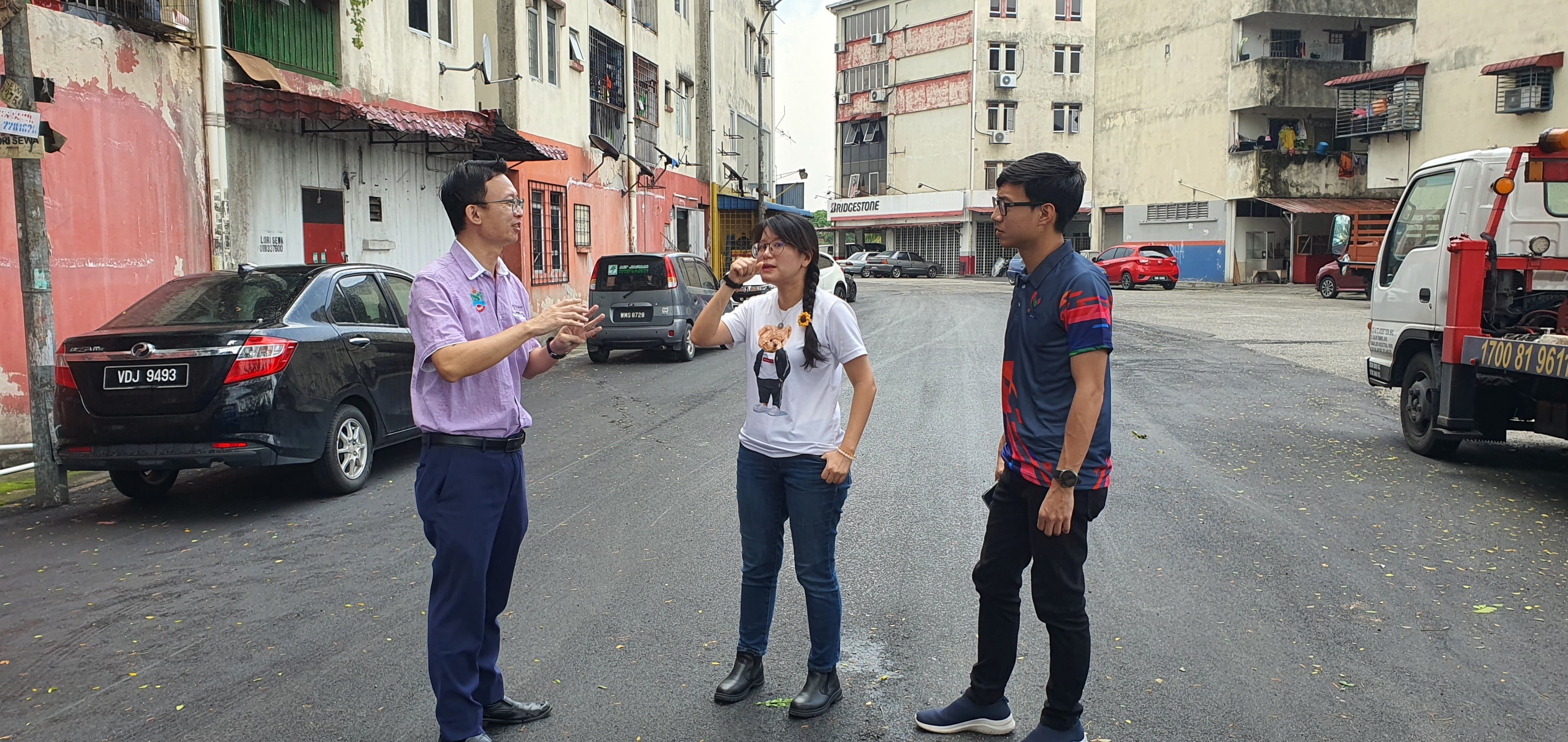 和谐英达组屋获70万     铺路.修树及修复沟渠