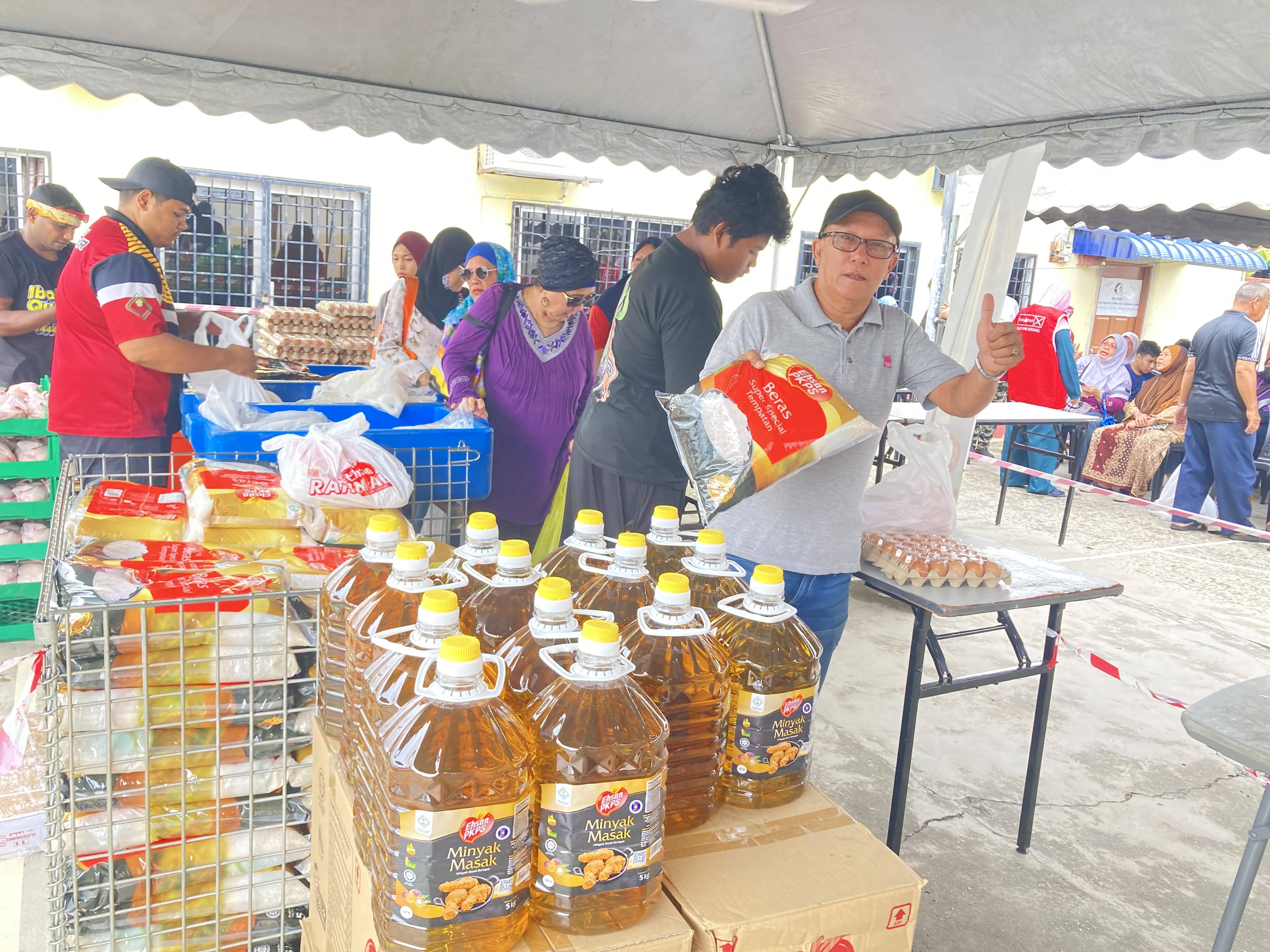 Jualan murah PKPS tawar kambing sejuk beku, susu segar