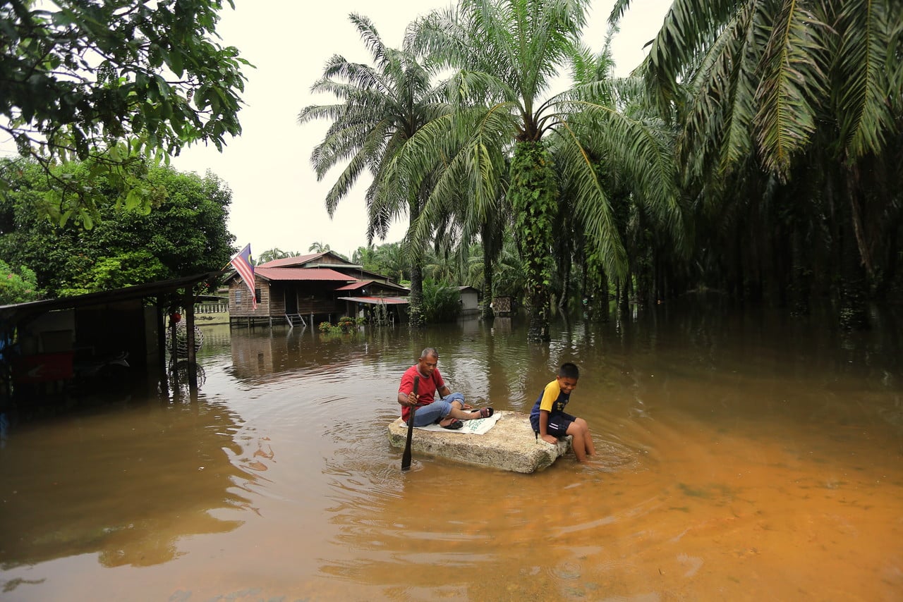 Over 9,100 displaced by floods this morning