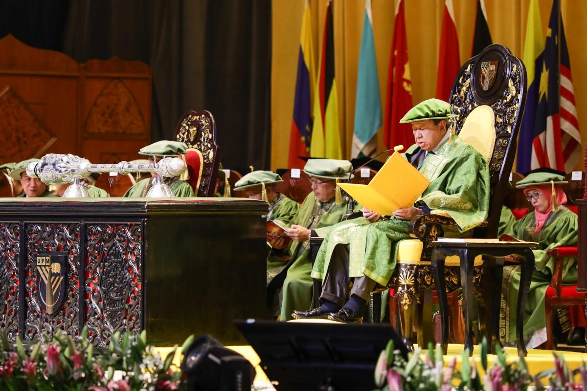 Sultan Selangor mahu UPM terus main peranan, pacu bidang pertanian