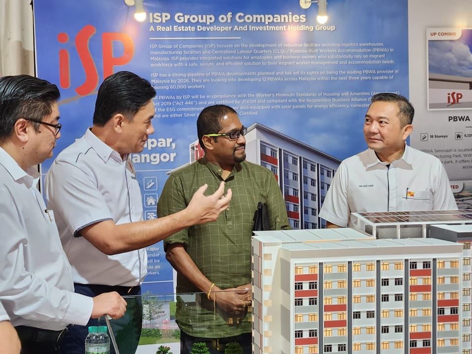 吁企业提供员工优质住宿    黄思汉：推动经济发展