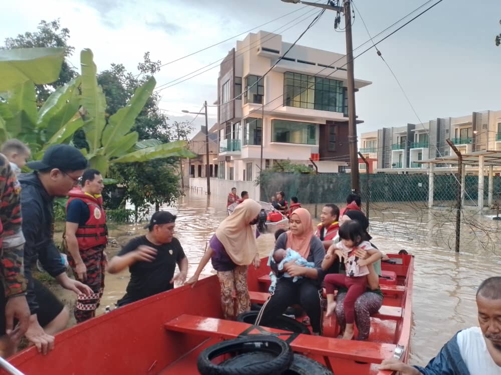 Bomba nasihat penduduk di lokasi berisiko banjir siap sedia pindah awal