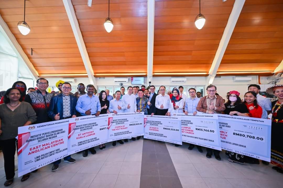 地发部批准265万令吉 作为非回教宗教场所修缮