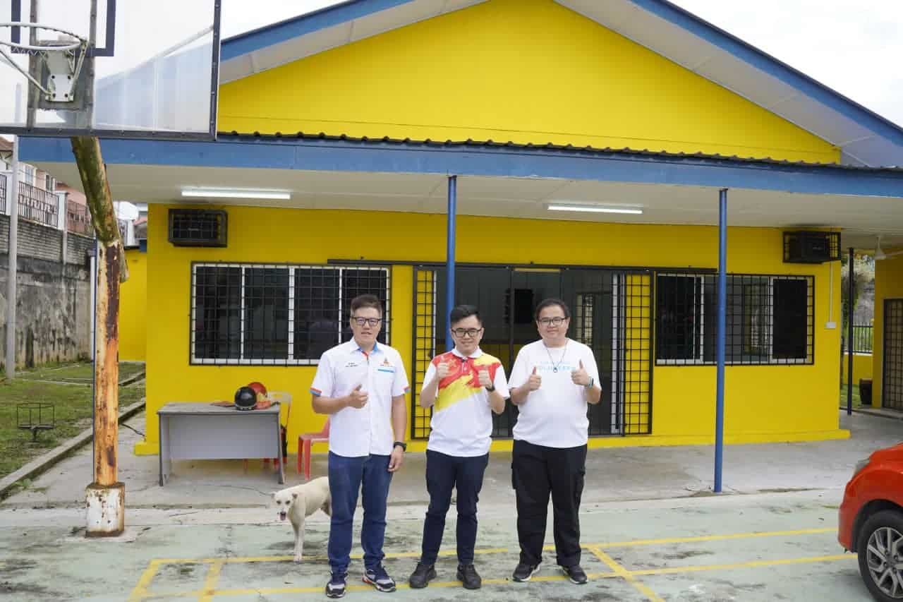 林旦村礼堂获20万提升 全新面貌让居民舒服使用