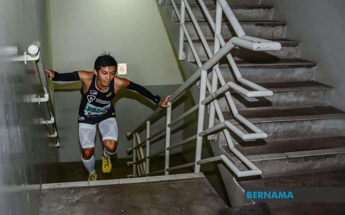 Wai Ching finishes as runner-up in 2024 DC Tower Run