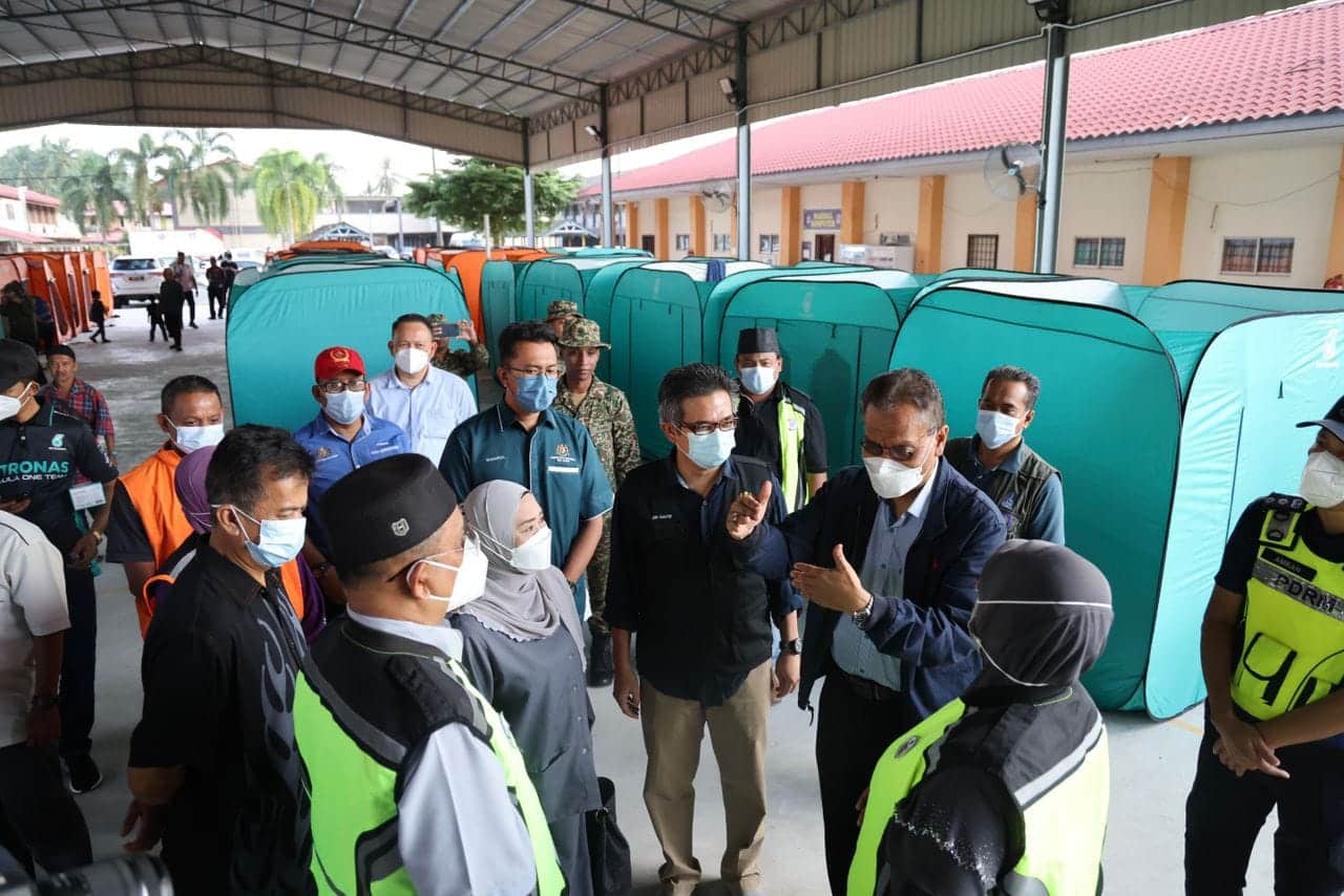 80 mangsa bah dari tiga negeri masih berteduh di empat PPS