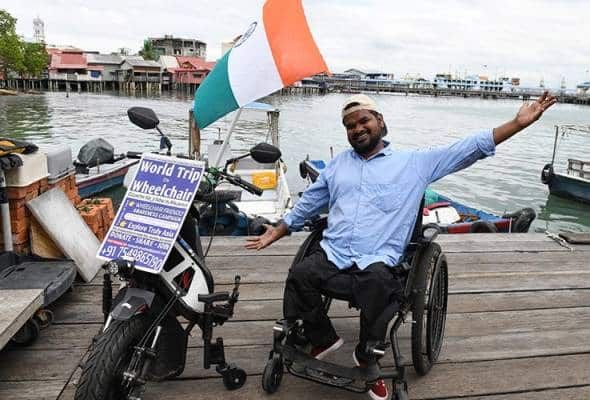 Jelajah Asia Tenggara berkerusi roda, OKU buktikan diri serba boleh