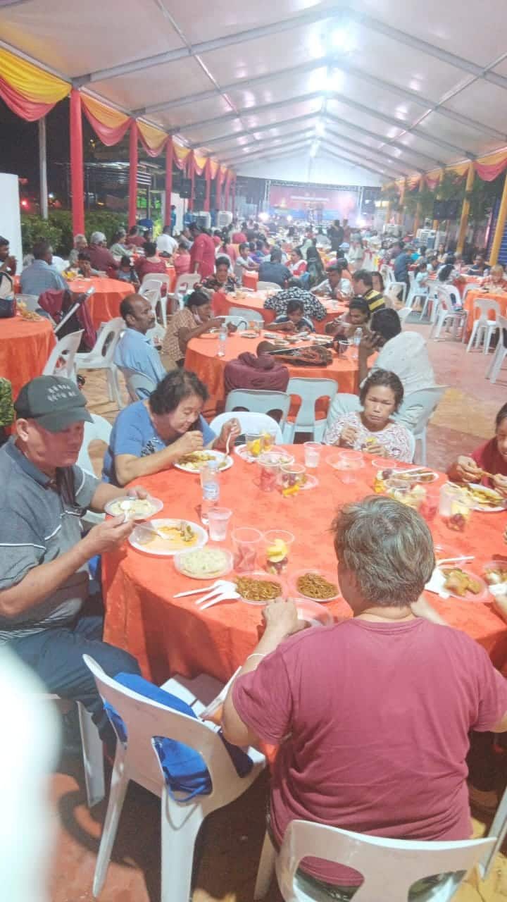 வெகு விமரிசையாக கோம்பாக் & சுங்கை துவா தொகுதிகளின்  தீபாவளி  உபசரிப்பு