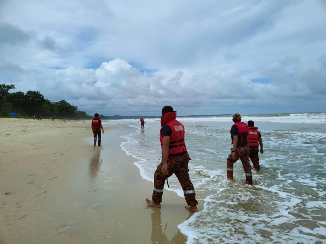 被海浪冲走的新加坡游客 今早寻获已溺毙