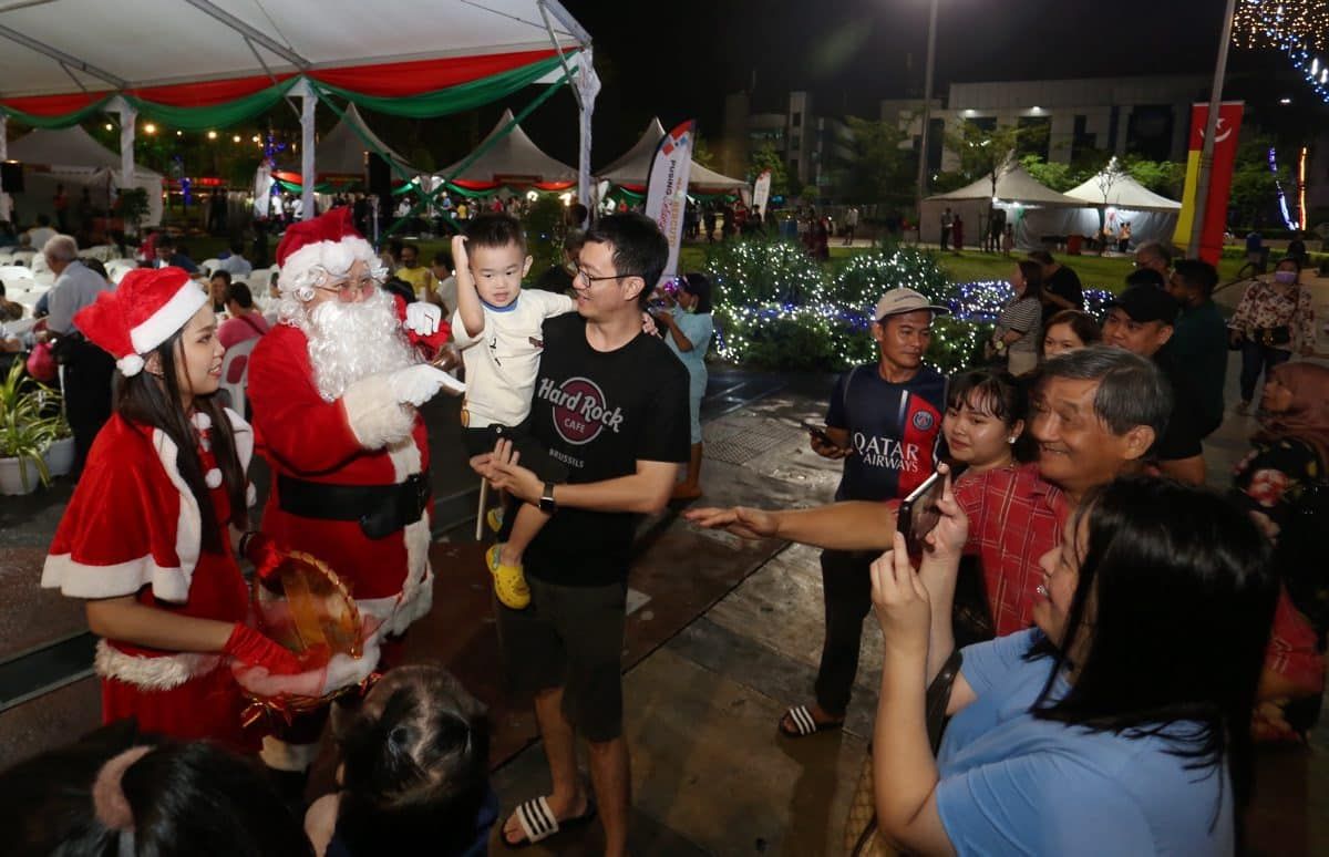 各族共庆佳节展现多元团结  黄瑞林：促进雪州官民交流