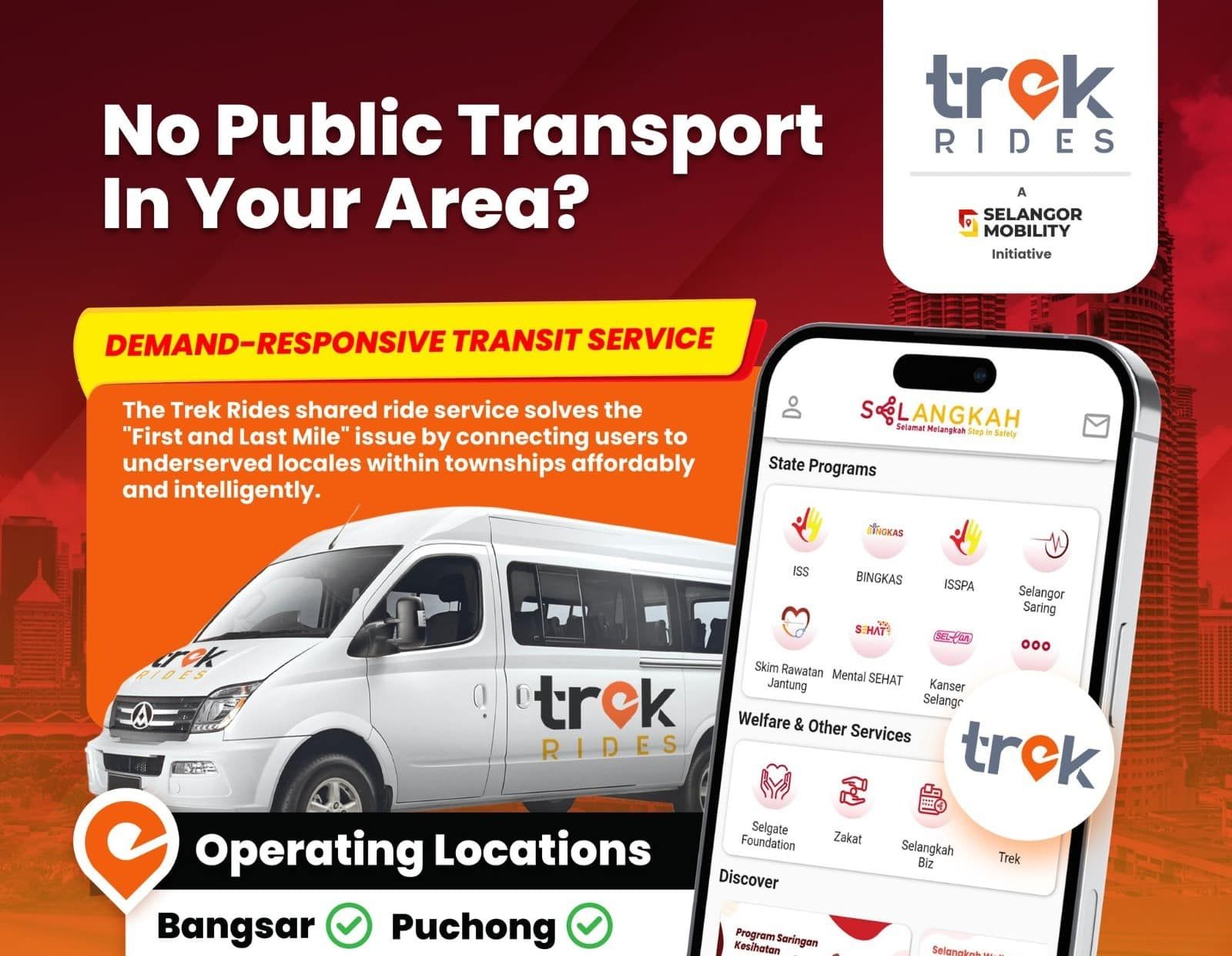 SELangkah 增新功能  可预约电召客货车