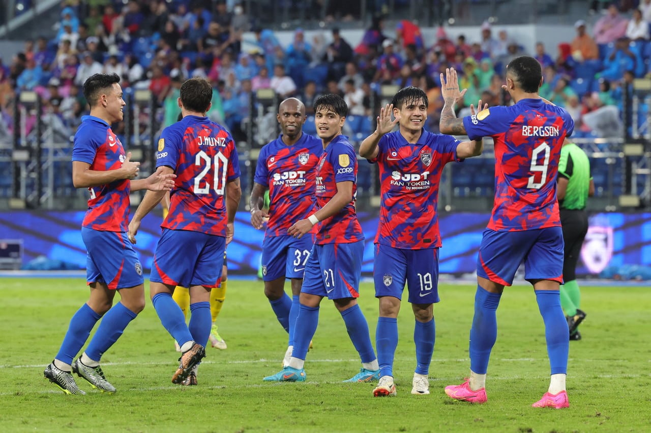 Nasib tidak berpihak kepada KL City, JDT cipta rekod 100 gol semusim