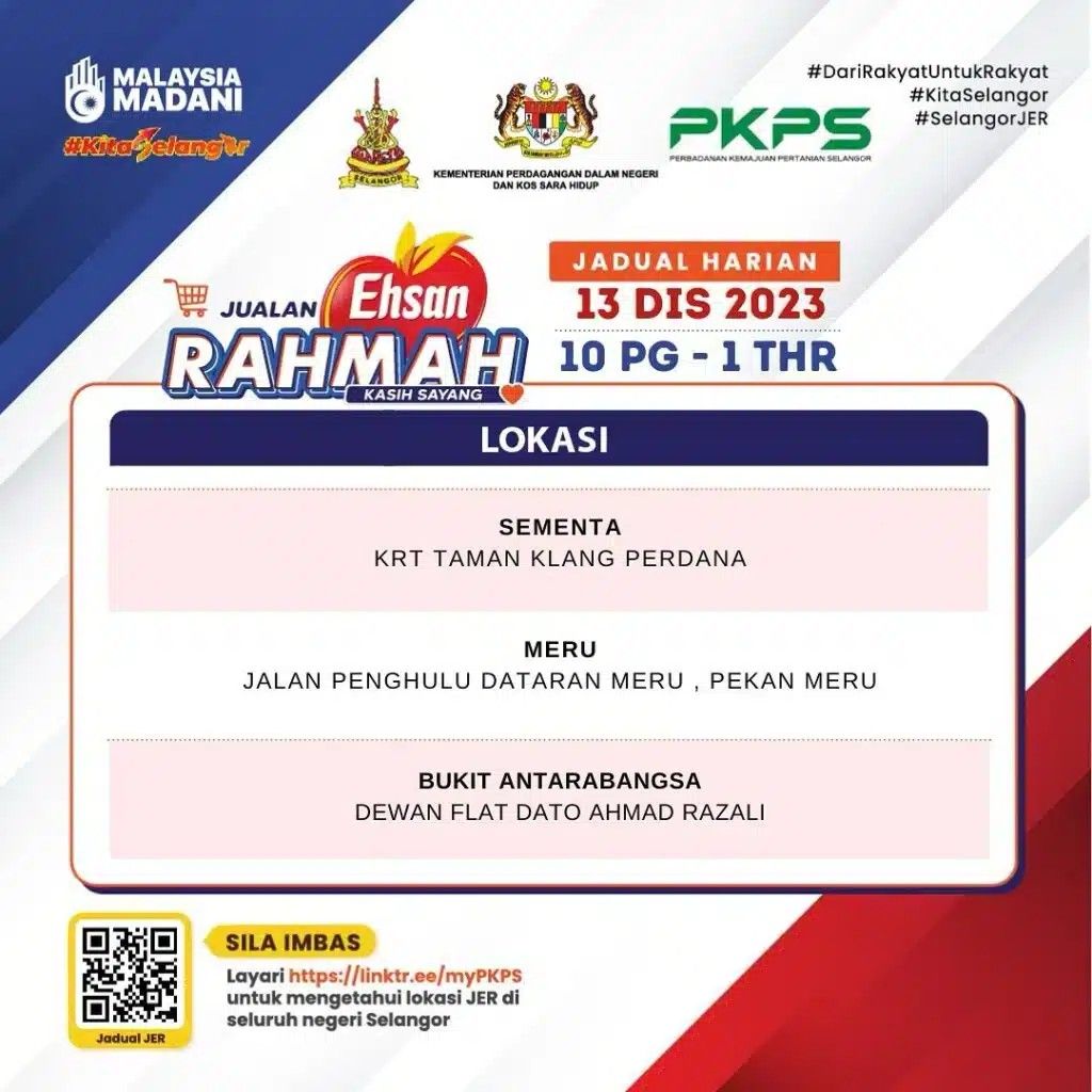 இன்று மேலும் மூன்று இடங்களில் மலிவு விற்பனை தொடரும்