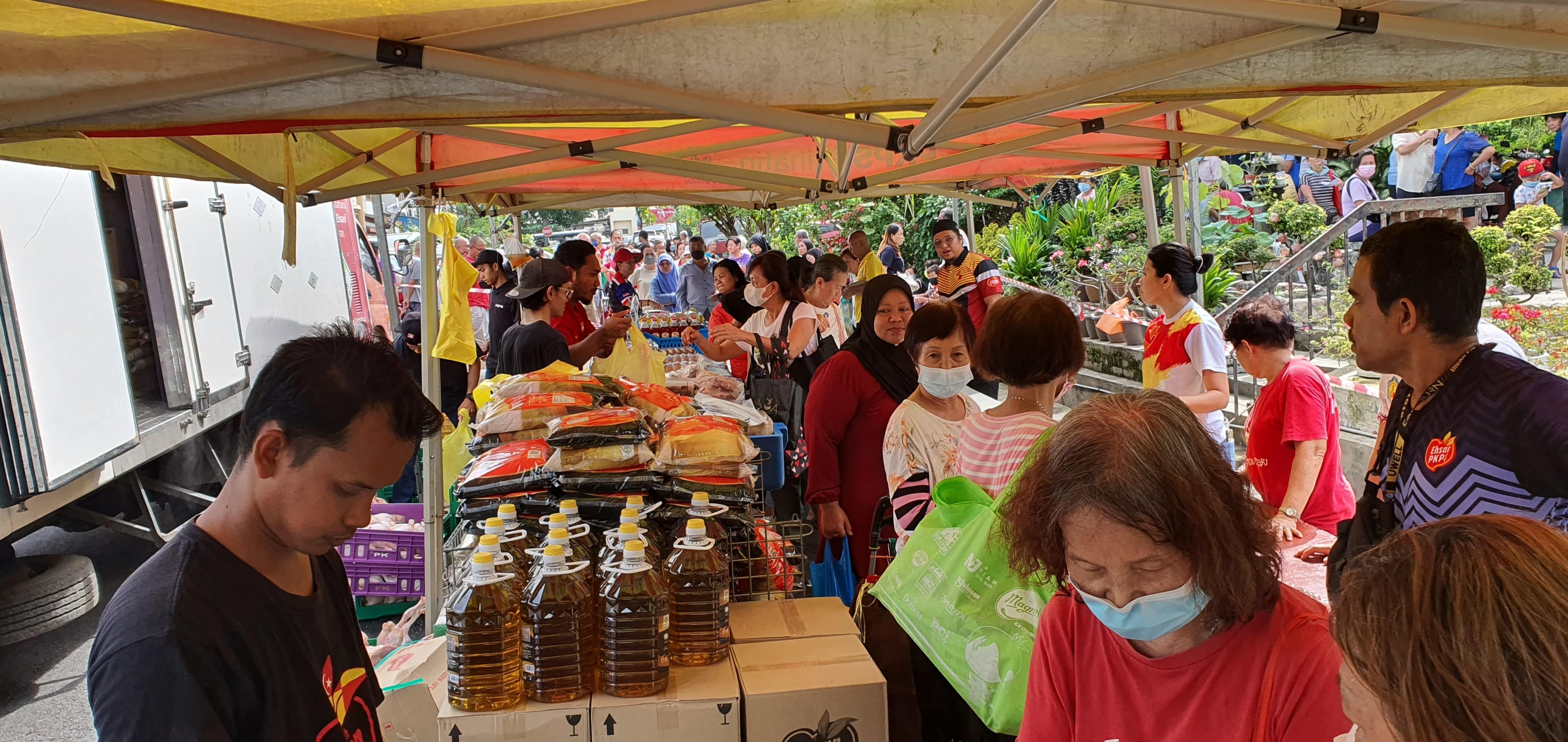 农历新年食材大促销 今早梳邦基班丹英达开卖