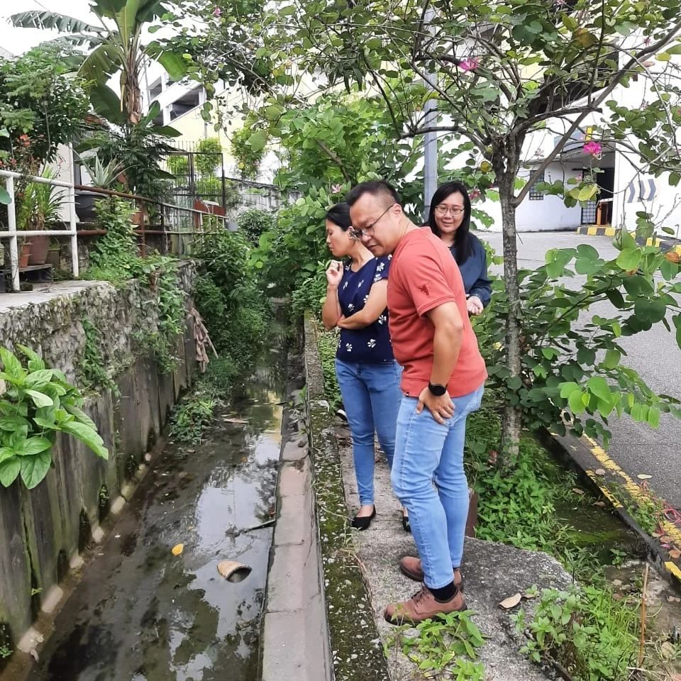 班丹柏兰岭沟渠雨水满溢  游佳豪：速寻对策解闪电水灾