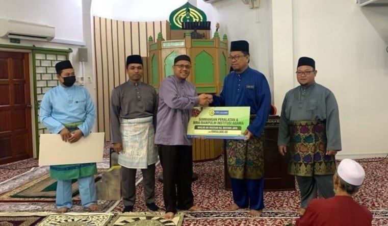 LZS agih RM229,000 tampung kos baik pulih lima masjid di Kuala Selangor