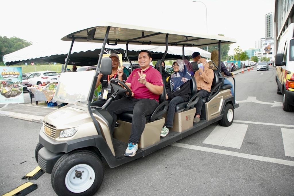 PPAS sedia perkhidmatan 'buggy' mudahkan pengunjung pesta buku negeri