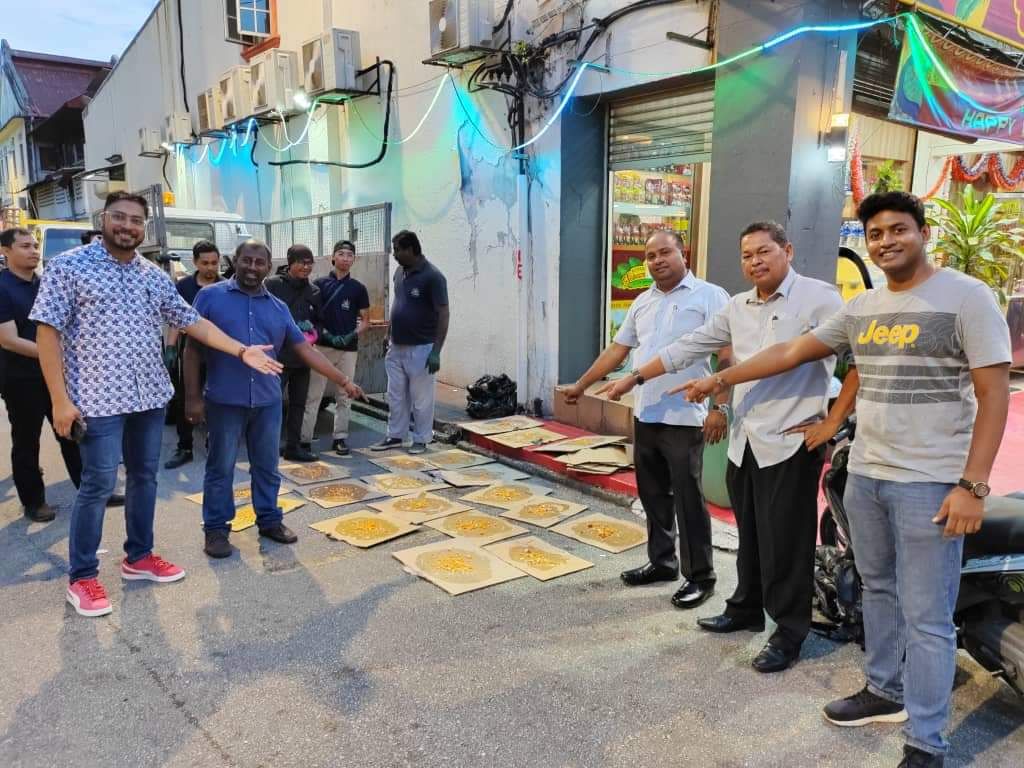 எம்.பி.கே. ஏற்பாட்டில் கிள்ளான் லிட்டில் இந்தியாவில் எலி ஒழிப்பு இயக்கம்