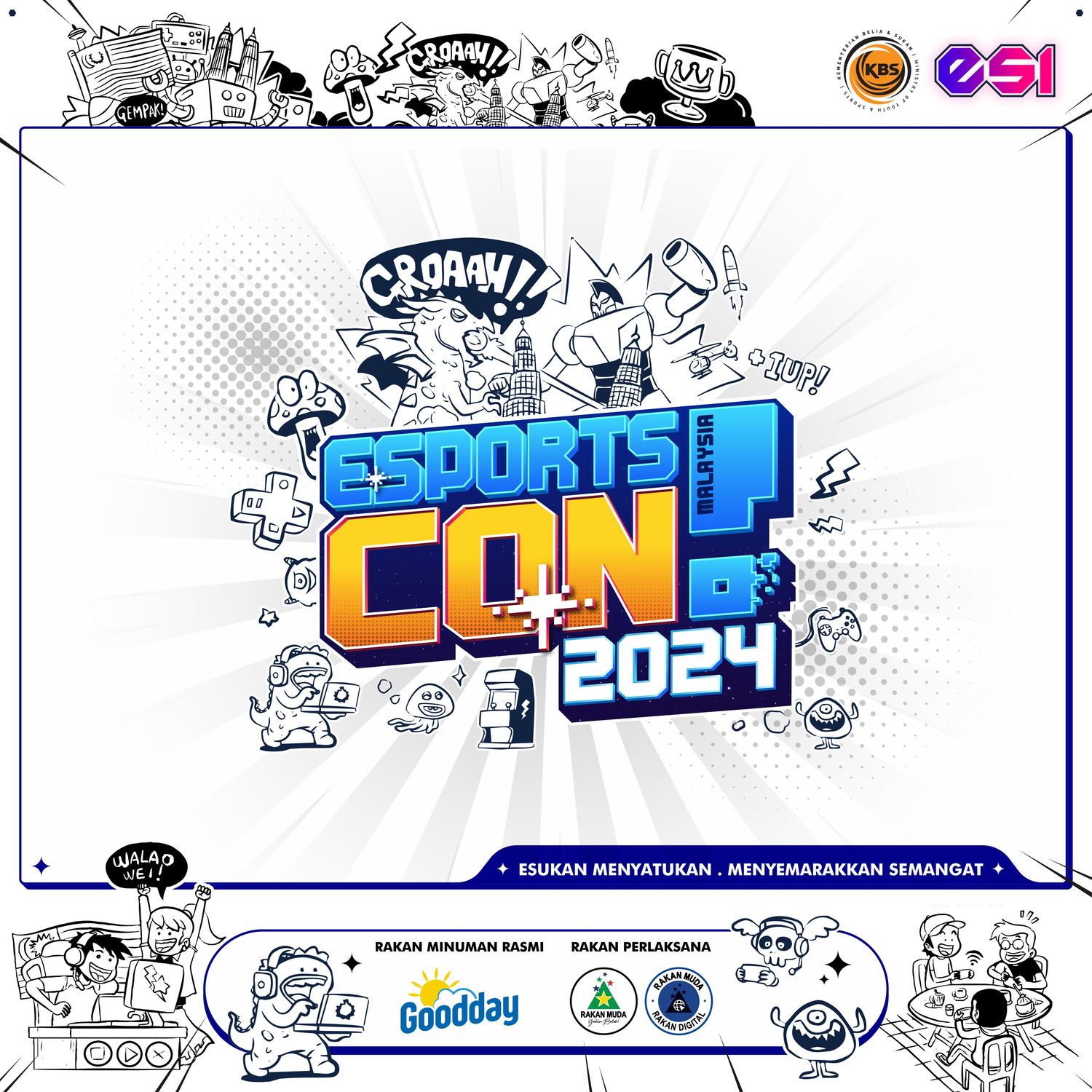 KBS, ESI to hold first EsportsCon Malaysia on January 6