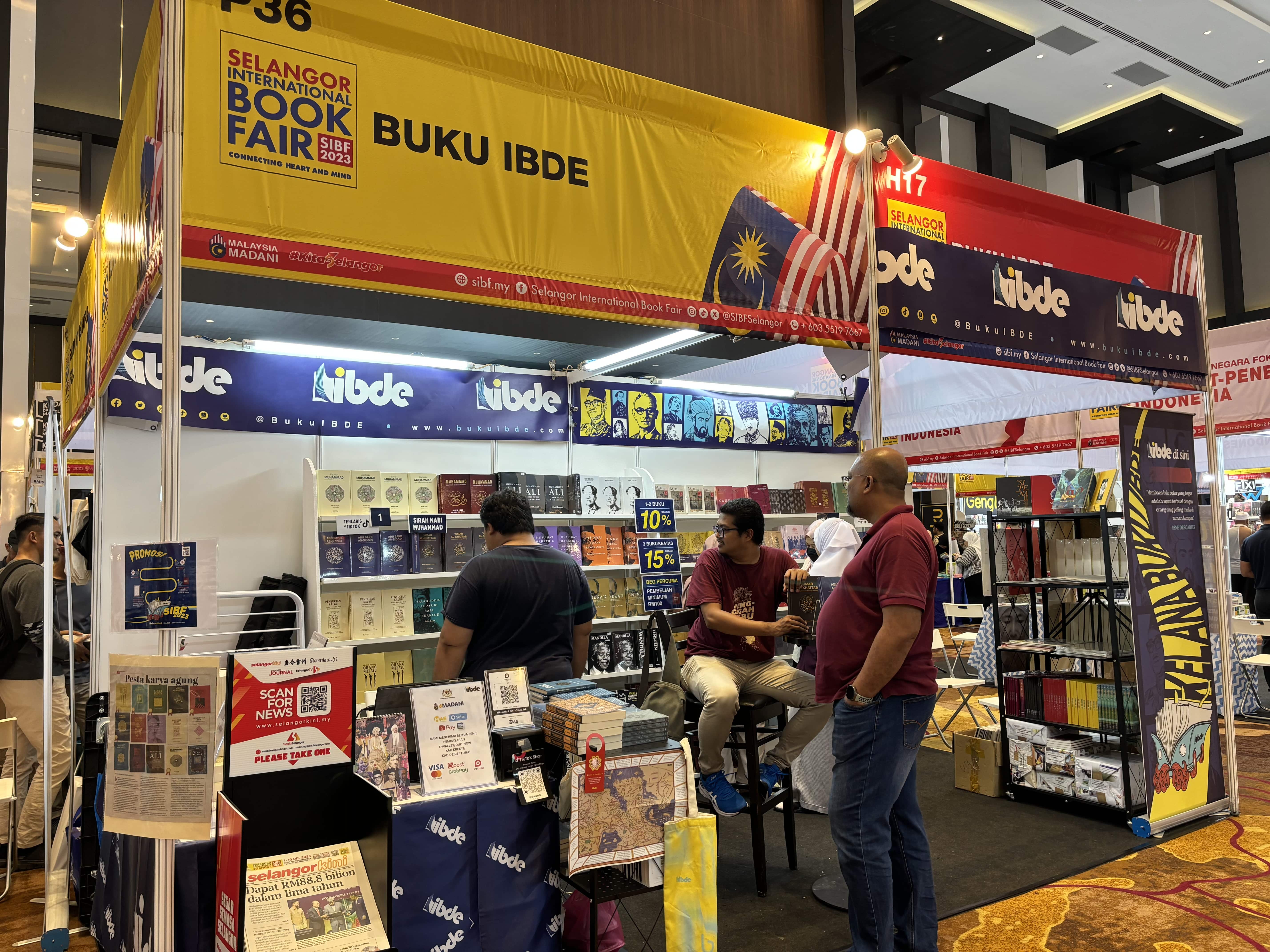 Lebih 600 naskhah IBDE terjual dalam tempoh empat hari pesta buku negeri