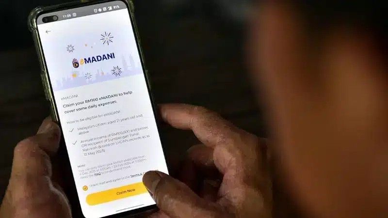 ரிங்கிட் 100 இ-மடாணி கிரெடிட்டை ரொக்கமாக வழங்கும் மோசடியாளர்களிடம் ஏமாற வேண்டாம்