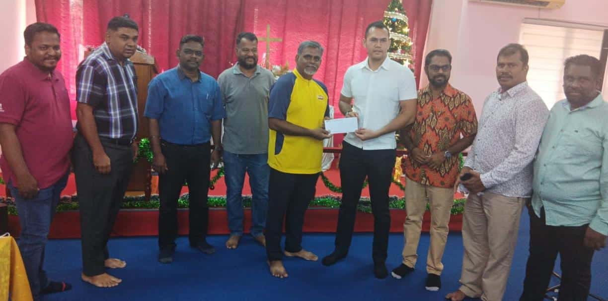 துணையமைச்சர் டத்தோ ரமணன்  5 வழிபாட்டு தளங்களுக்கு  ரி.ம. 35,000.00 நன்கொடை.