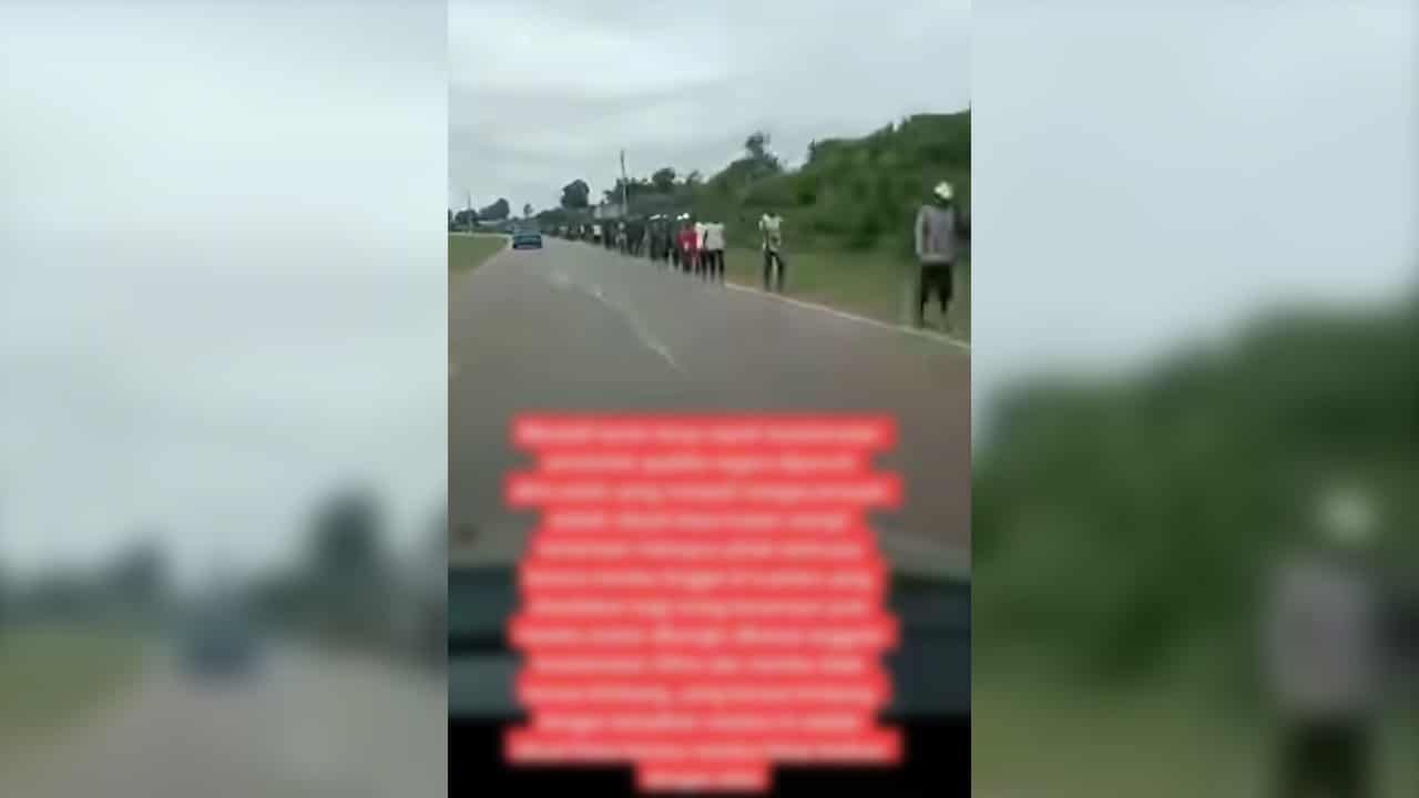 集体步行扰民   171孟籍劳工被扣押