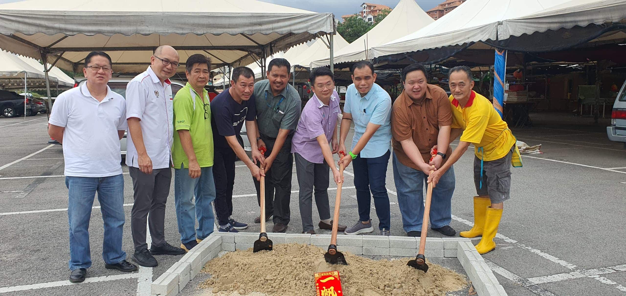 房地部拨款65万提升双溪龙早市巴刹  建厕所.办公室.垃圾房.屋顶