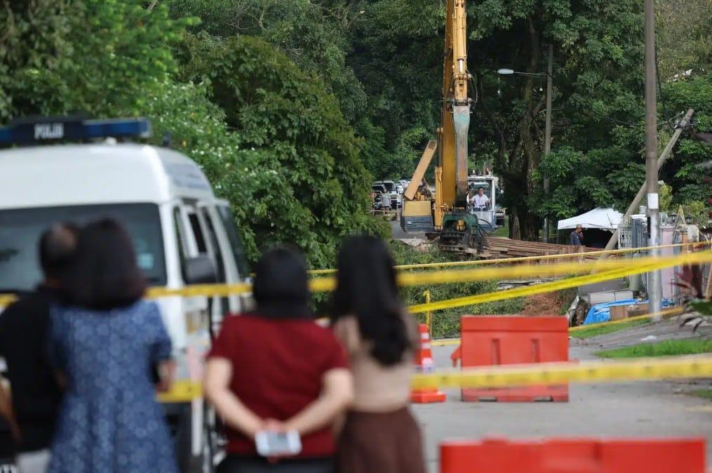 蒲种宏愿花园土崩：彻查26排屋结构  灵县长：确保单位安全