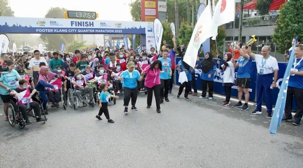 巴生市会无车日.马拉松赛  逾2000人参与乐融融