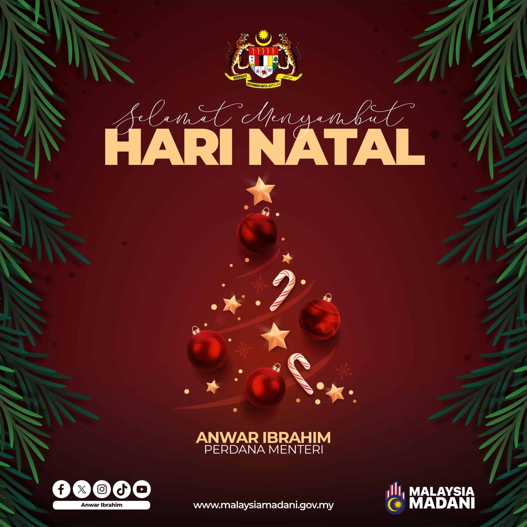 Anwar seru rakyat teguhkan perpaduan, bersama bangunkan negara
