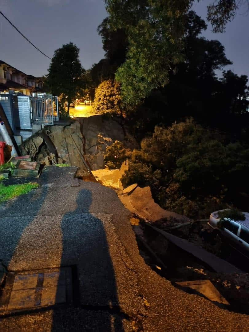 Laman Puteri 3礼堂当疏散中心  安顿蒲种宏源土崩灾黎