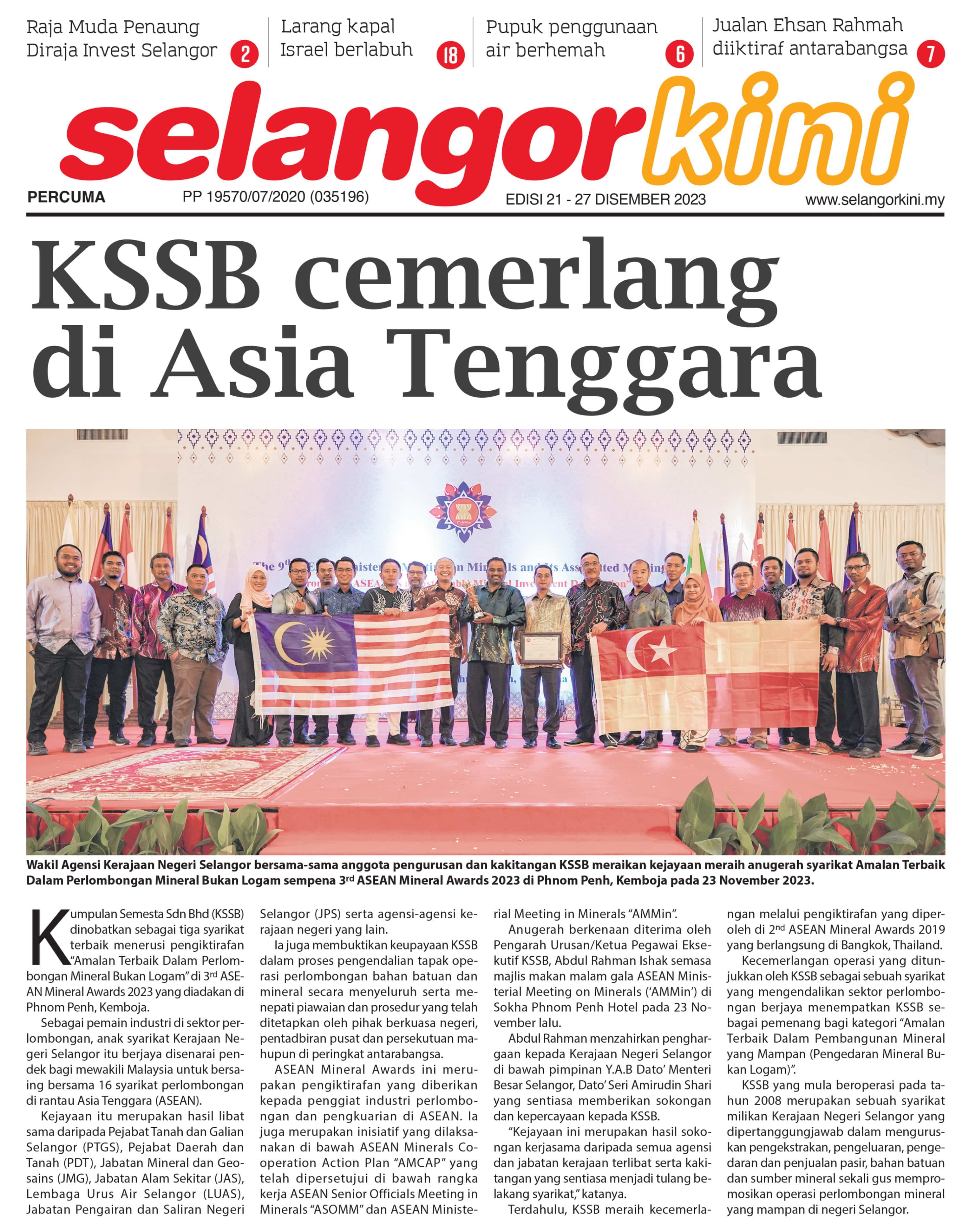 Selangorkini 21 - 27 Disember 2023