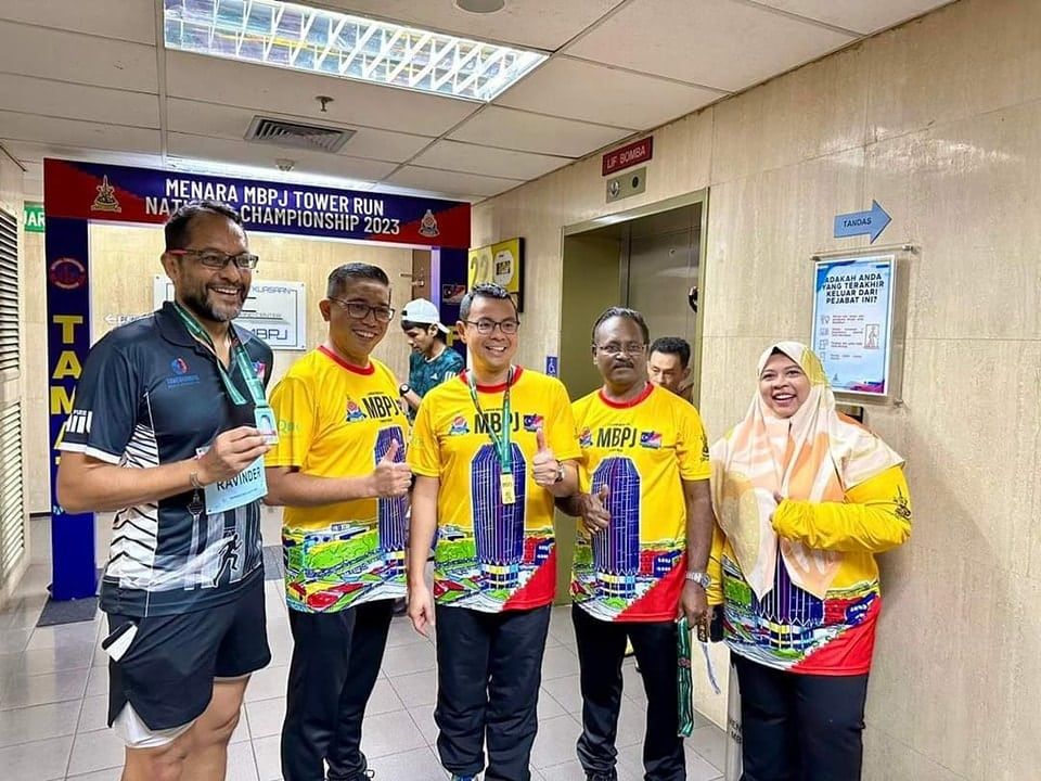 赞灵市厅办高塔竞速赛  李健聪冀获大众关注