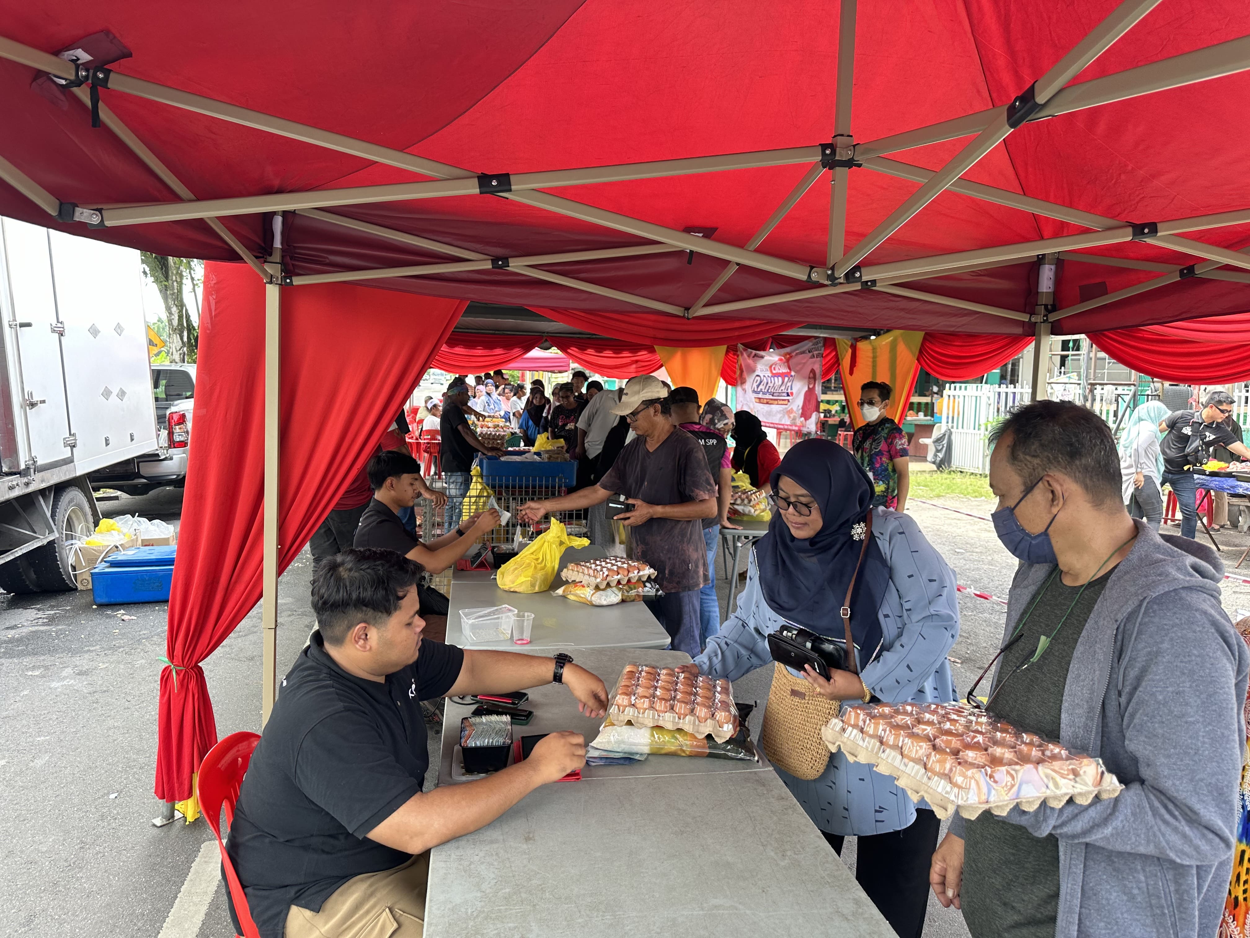 Wakil rakyat Meru anjur program beri sayur percuma hujung bulan ini