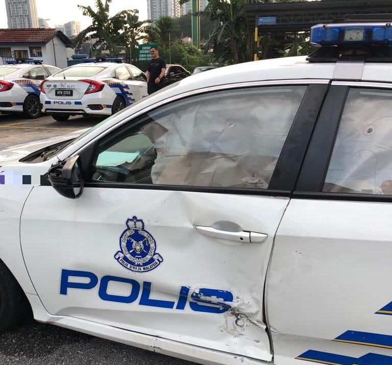 சந்தேக நபர்களின் காரை 50 கிலோமீட்டர்  தூரம் துரத்திய 28 போலீஸ் ரோந்துக் கார்கள்