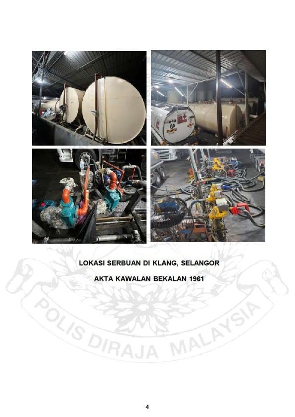 警方捣毁巴生走私集团 起获1518万物品.捕12人