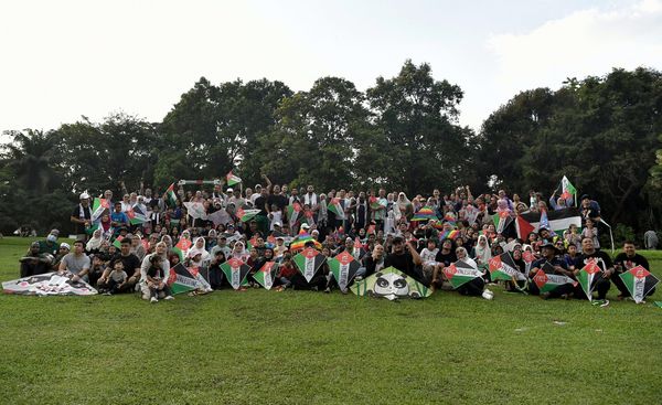 300 peserta terbangkan layang-layang untuk Gaza, zahir solidariti